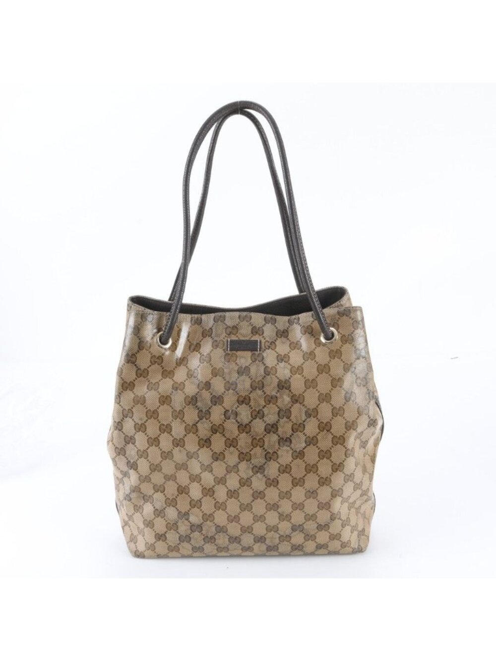 Gucci GG Crystal Leather Tote Shoulder